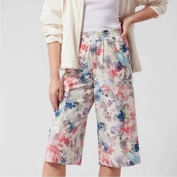 Athleta Savannah Bermuda Short Floral Print Size 2X - Picture 1 of 12